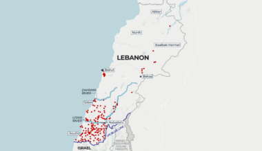 Mapping Israeli attacks and the displacement of one million in Lebanon | US-Israel war on Iran News