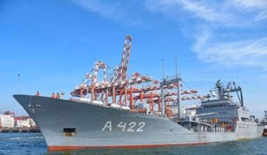 Sri Lanka Takes Charge of Iranian Naval Auxiliary Ship IRINS Bushehr