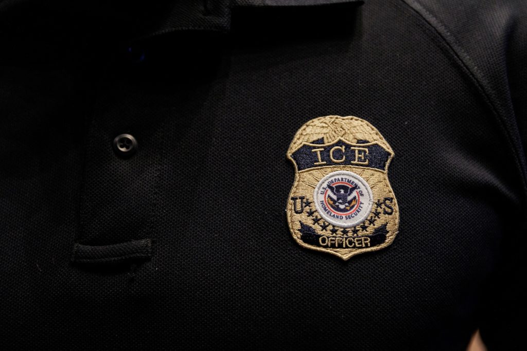FILE PHOTO: U.S. Immigration and Customs Enforcement (ICE) holds a two-day job fair in Arlington