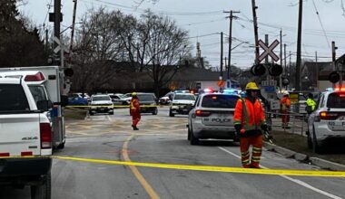 Child dies after being struck by train in Mississauga, closures in effect