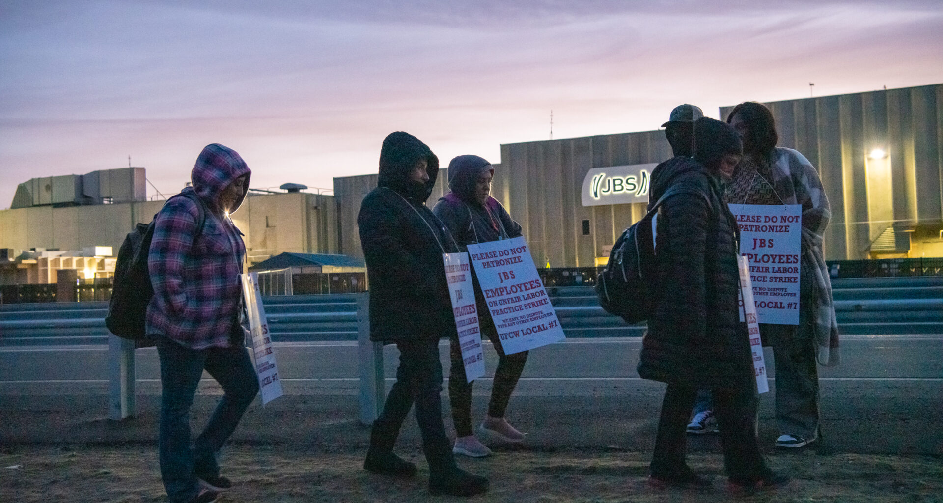 Thousands of JBS workers go on strike at meatpacking facility in Greeley