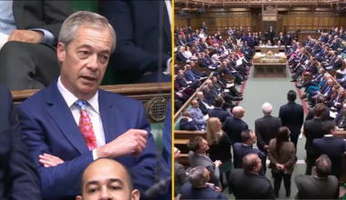 Nigel Farage and Reform MPs walk out of PMQs after Starmer slams party for ‘abandoning voters’