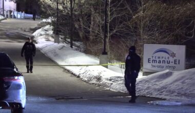 Toronto synagogue struck by gunfire