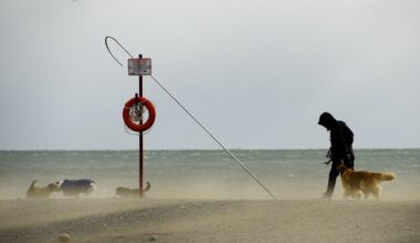 gusty winds to persist through Tuesday morning