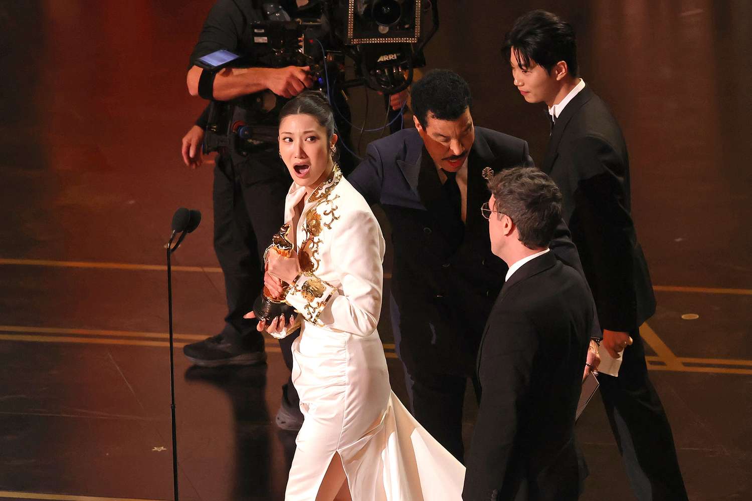 'KPop Demon Hunters' Oscar winners speak out after being cut off at ceremony