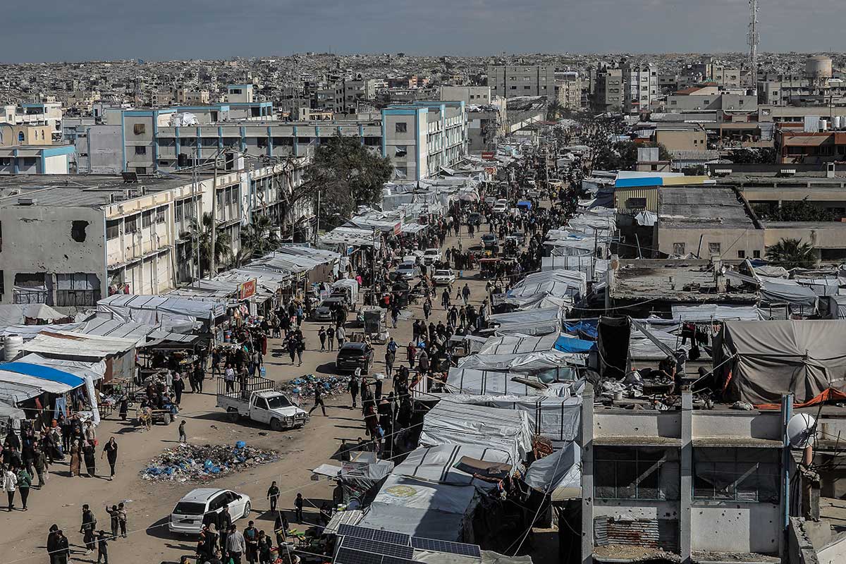 Prices surge in Gaza redoubling food insecurity after Israel shuts borders citing attack on Iran