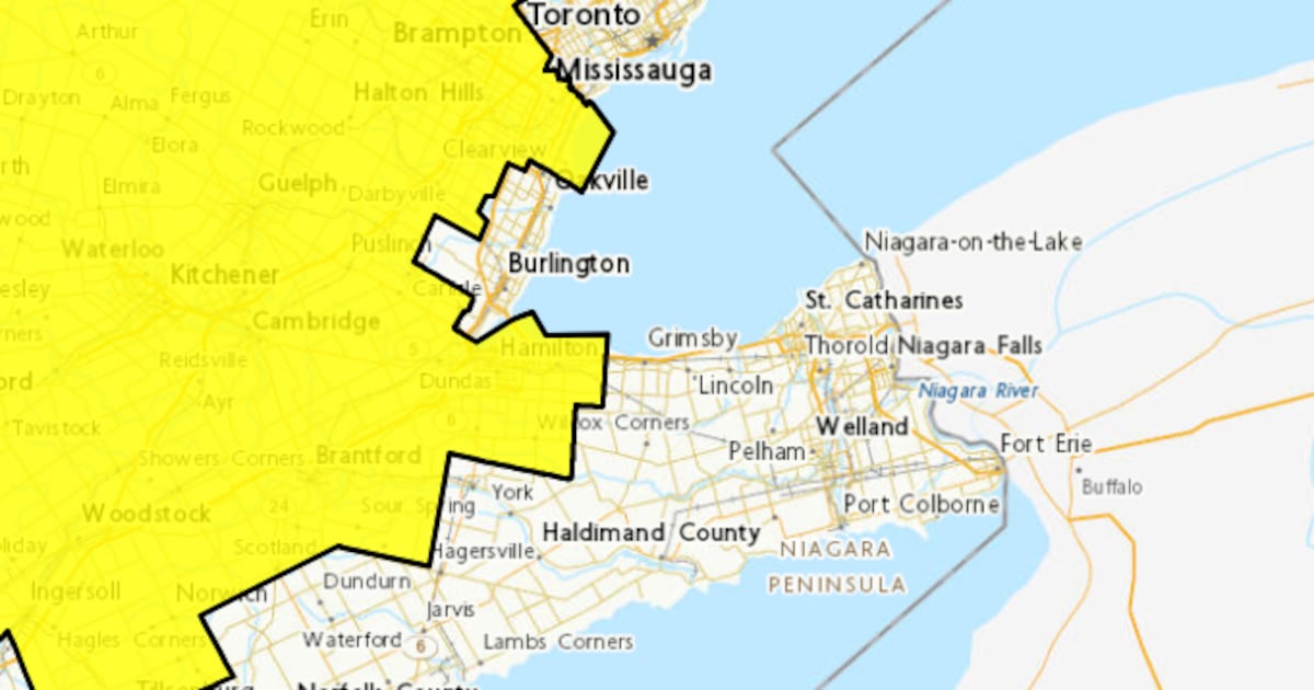 Parts of the GTHA could see -30 wind chills overnight