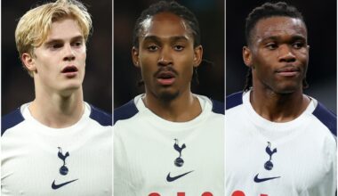 Tottenham injury update: Spence, Udogie, Bergvall latest return dates - London Evening Standard