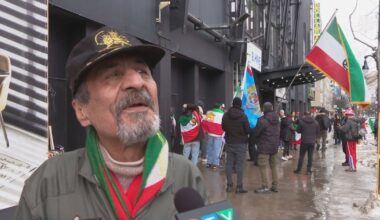 Hundreds of Iranian Montrealers rally after U.S., Israeli strikes on Iran - CTV News