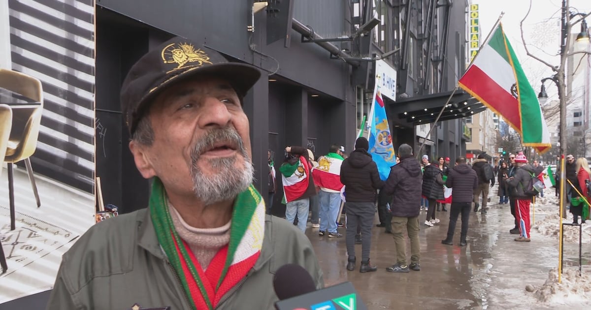 Hundreds of Iranian Montrealers rally after U.S., Israeli strikes on Iran - CTV News