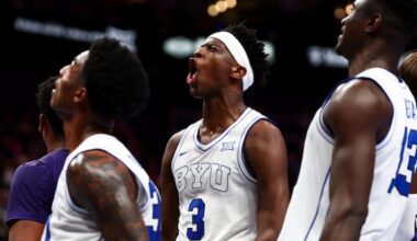 AJ Dybantsa makes history in dominant Big 12 tournament debut – Deseret News