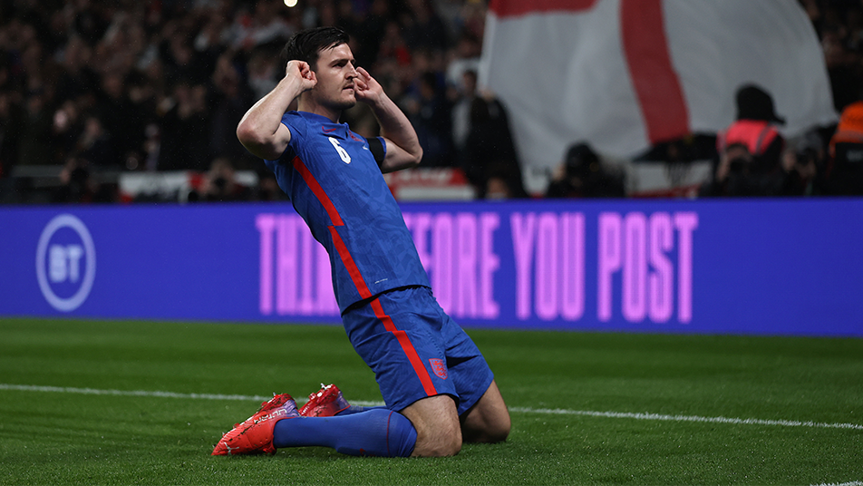 Harry Maguire has 64 senior caps to his name