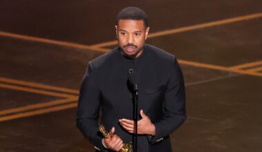 Michael B. Jordan Wins Best Actor Oscar for "Sinners"