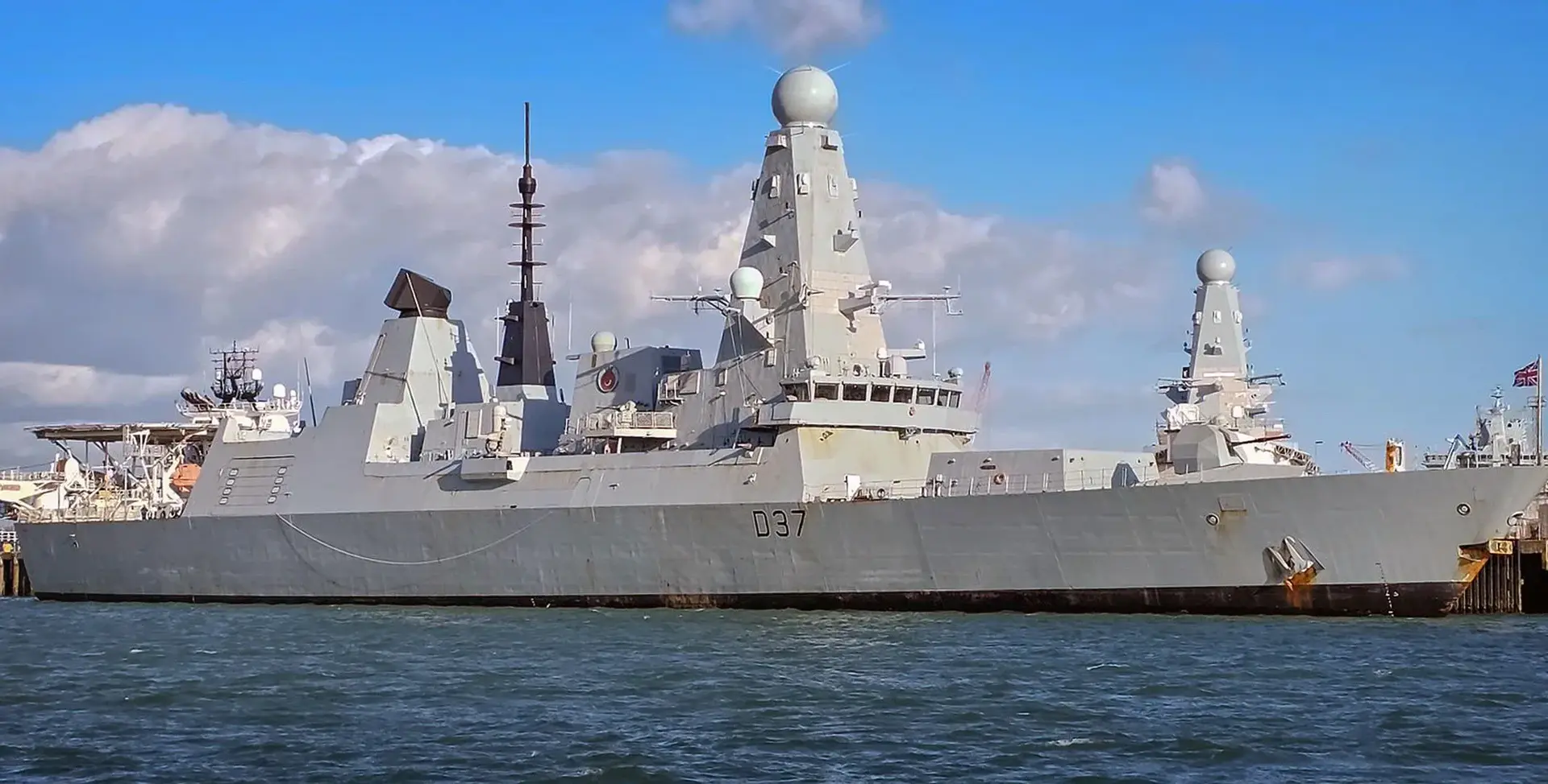 HMS Duncan in Portsmouth