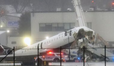 LaGuardia Air Canada crash: Video captures collision