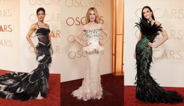 Teyana Taylor, Nicole Kidman and Demi Moore at the 98th Annual Oscars held at Dolby Theatre on March 15, 2026 in Hollywood, California.