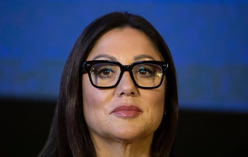Lori Chavez-DeRemer, U.S. Secretary of Labor, speaks at a Ford Pro Accelerate event on September 30, 2025 in Detroit, Michigan.