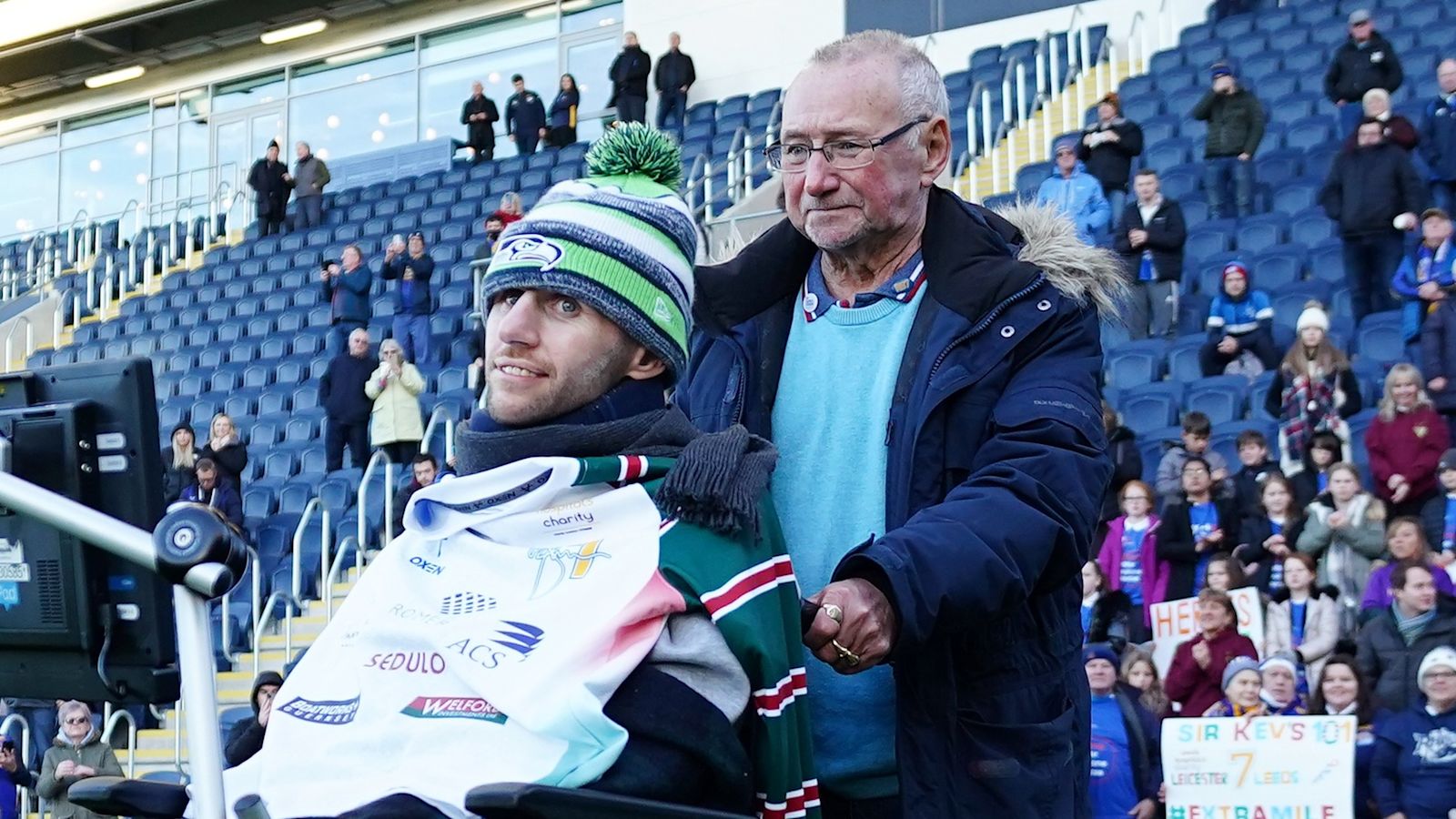 Rob Burrow's father dies following tireless MND campaign