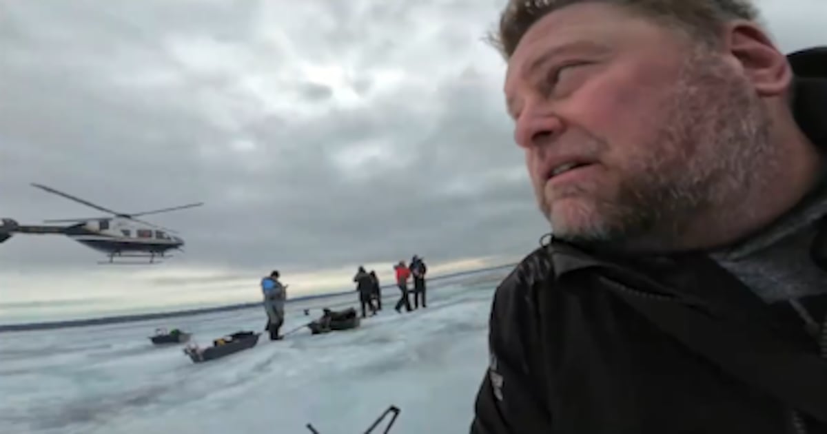 ‘Guys were crying out there,’ angler recalls, after 23 people plucked from ice near Owen Sound - CTV News