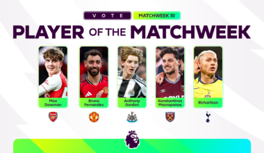 Who was the best player of Matchweek 30?