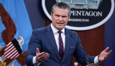 Pete Hegseth Berates Press as Iran Death Toll Increases