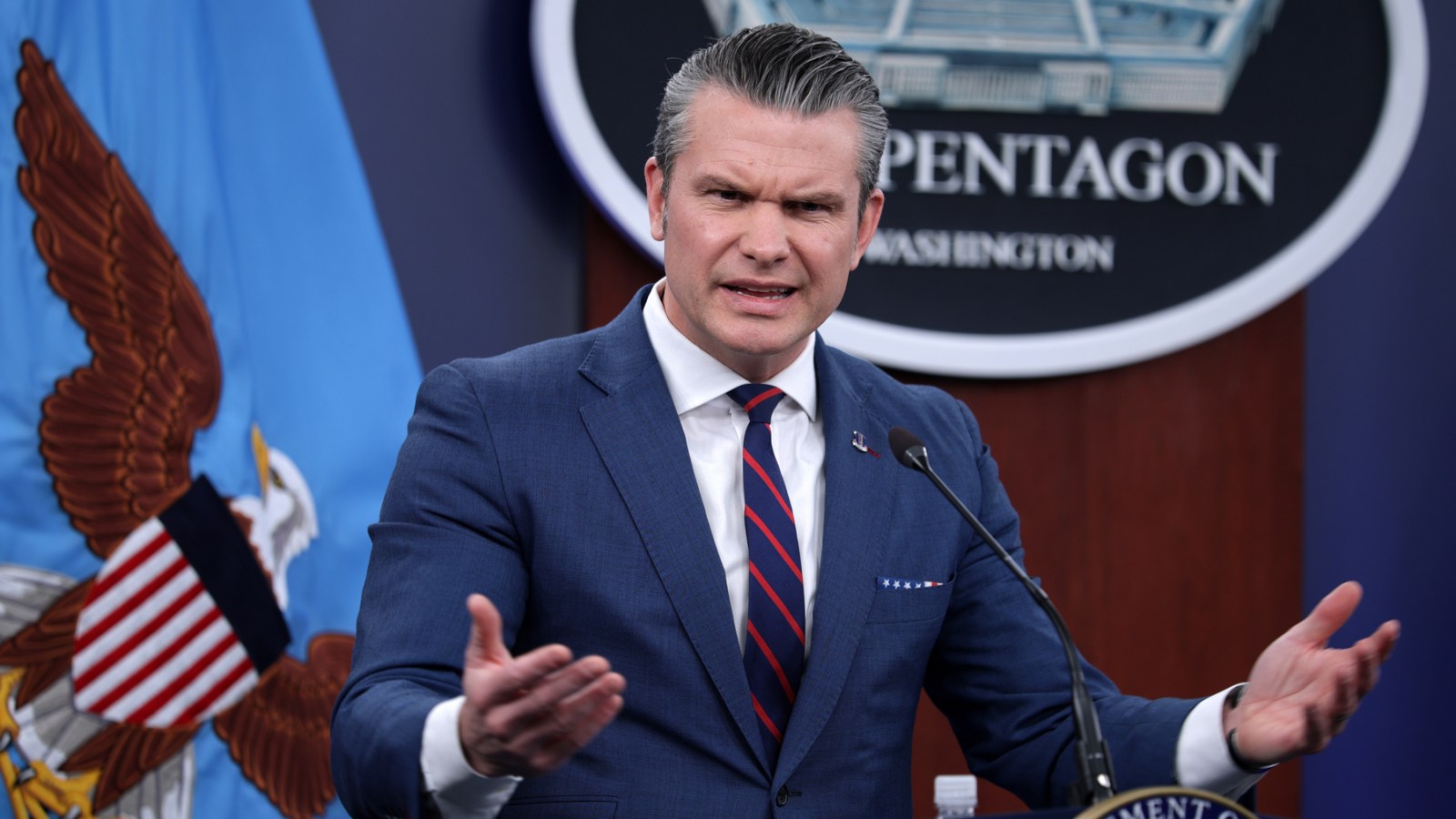 Pete Hegseth Berates Press as Iran Death Toll Increases