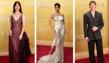The Best Dressed Stars at the 2026 SAG Actor Awards