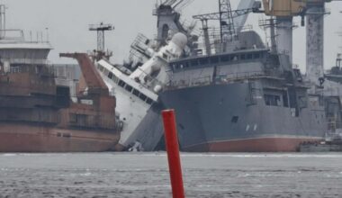 Ukraine strikes Russian Project 23550 Arctic patrol ship