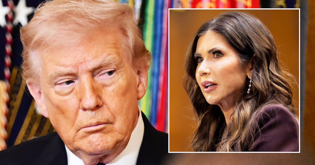 Evidence Mounts That Donald Trump Double-Crossed ICE Barbie Kristi Noem
