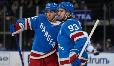 Rangers beat Maple Leafs 6-2 ahead of Friday's trade deadline