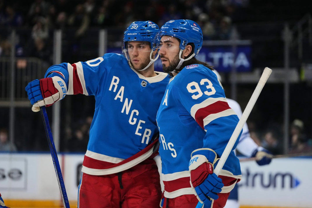 Rangers beat Maple Leafs 6-2 ahead of Friday's trade deadline