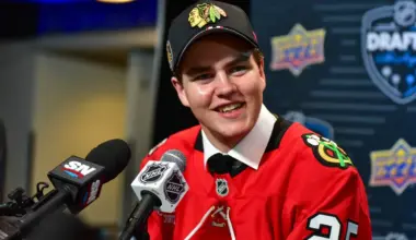 What are the Blackhawks getting in hockey’s top prospect, Anton Frondell?