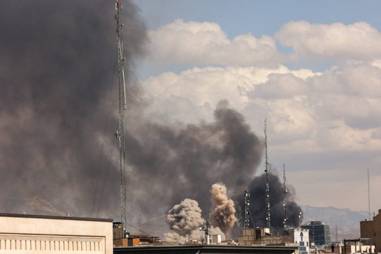 Smoke rises following an explosion, after Israel and the U.S. launched strikes on Iran, in Tehran, Iran, March 1, 2026. Majid Asgaripour/WANA (West Asia News Agency) via REUTERS ATTENTION EDITORS - THIS PICTURE WAS PROVIDED BY A THIRD PARTY