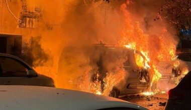 Sirens sound in central Israel after Iran missile attack