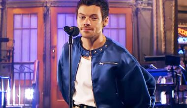 Harry Styles kisses Ben Marshall