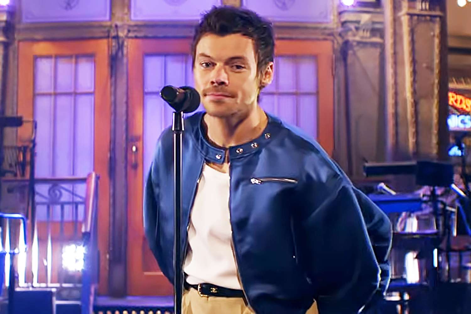 Harry Styles kisses Ben Marshall