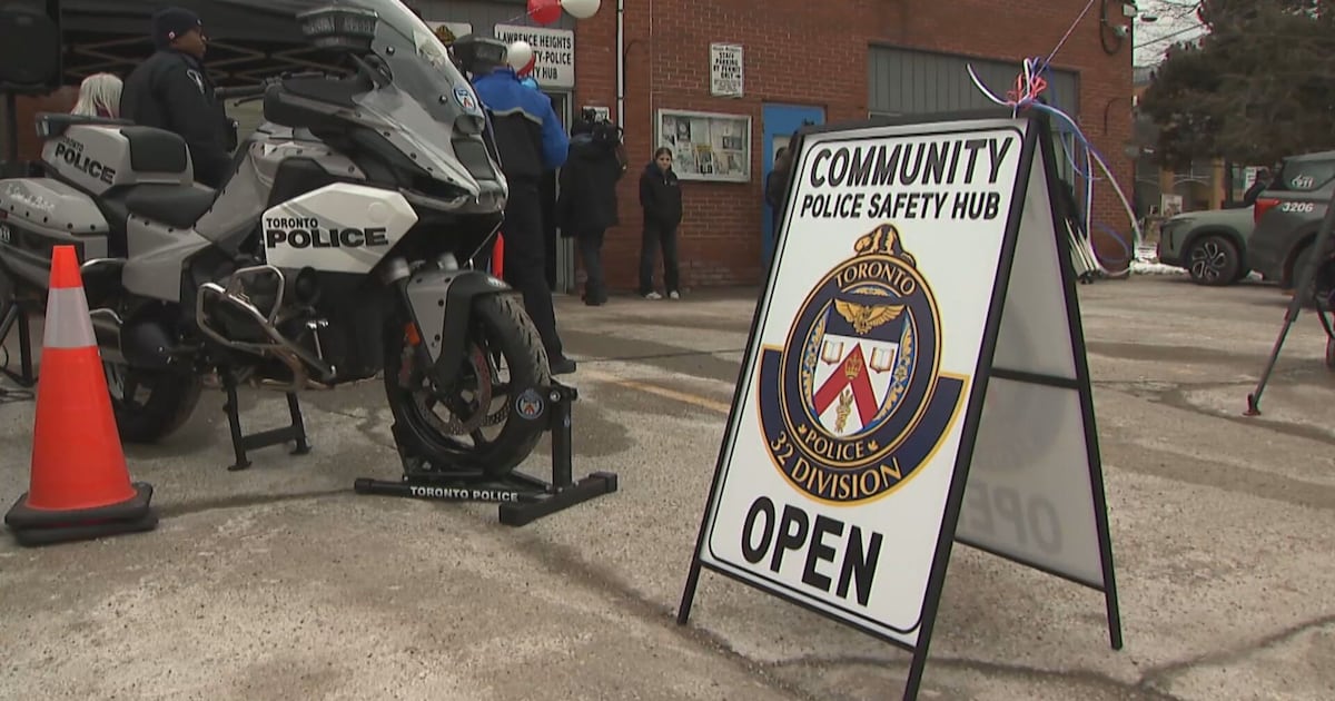 Toronto police safety hub opens in Lawrence Heights