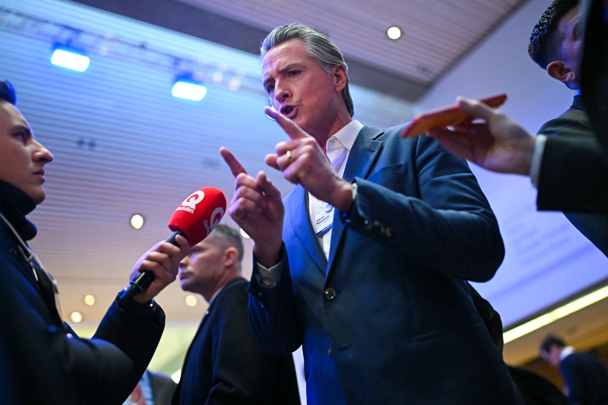 Newsom has frequently sparred with the Trump administration over issues including wildfire aid and immigration, with the Democrat adopting Trump’s bombastic style of social media trolling