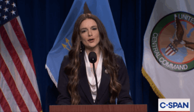 Kristi Noem Turns In Her Gun, Badge, Lips and Lashes After Trump Firing