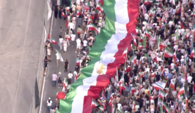 Demonstrators celebrate in Westwood following U.S. airstrikes in Iran – NBC Los Angeles
