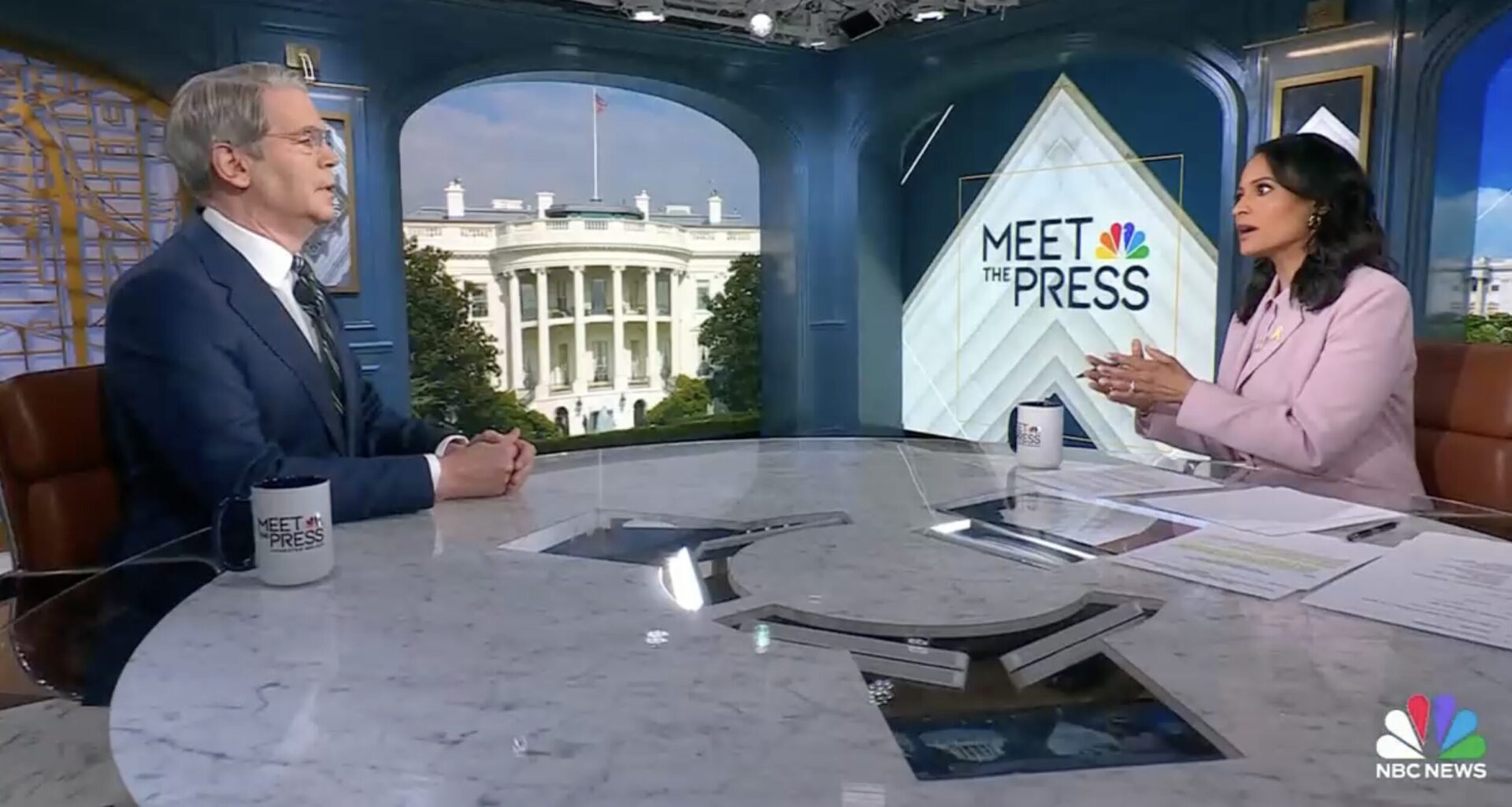 'Ridiculous!' Bessent Throws Down With Welker Over Iran War