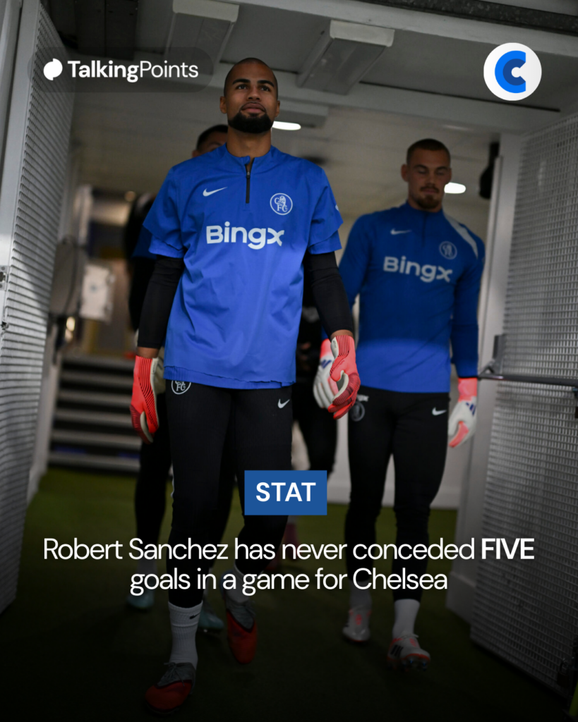 Robert Sanchez conceding stats compared to Filip Jorgensen at Chelsea
