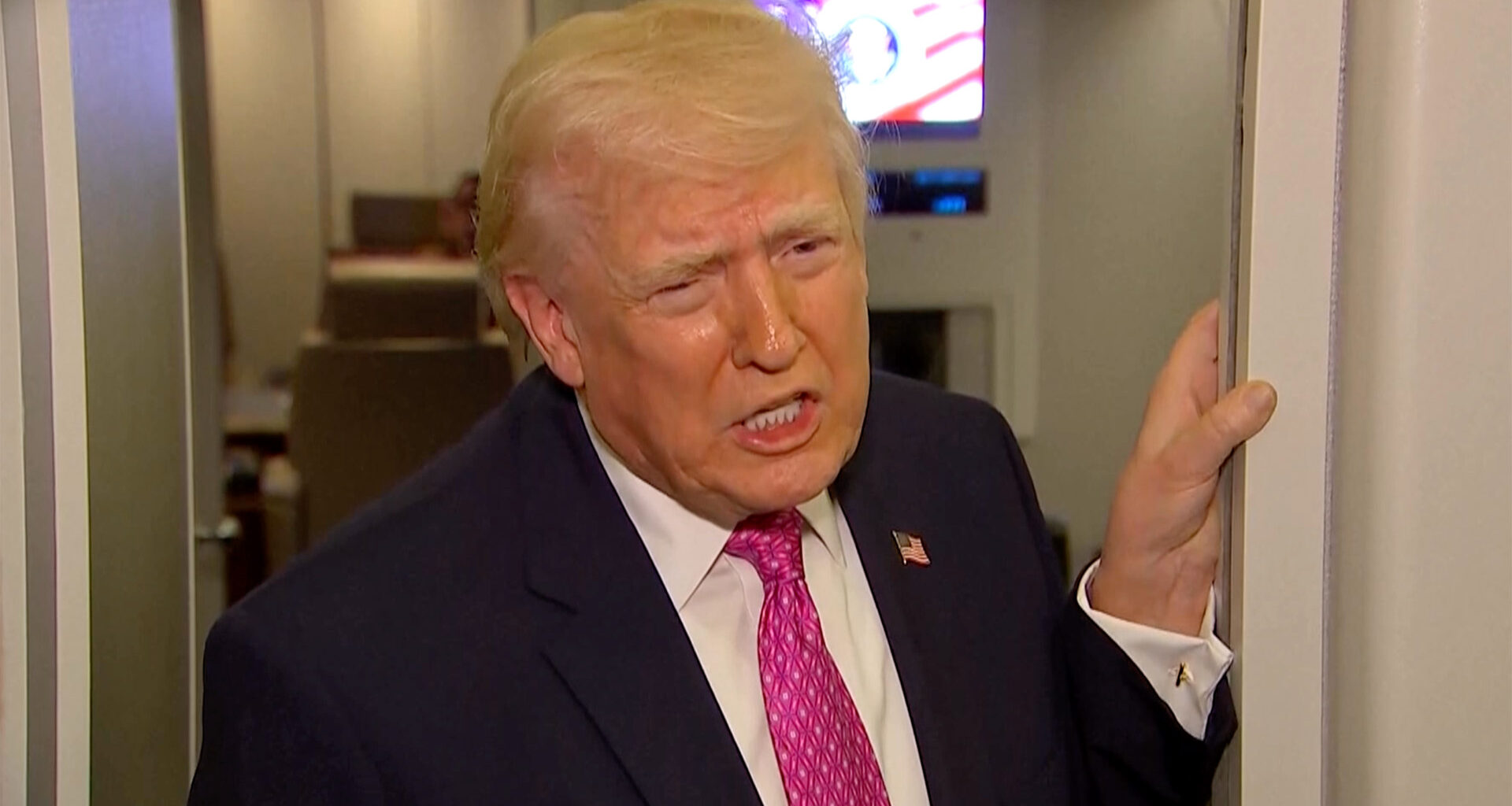 Trump says Iran’s ‘had regime change’ as he describes ‘boatloads of oil’ | Donald Trump