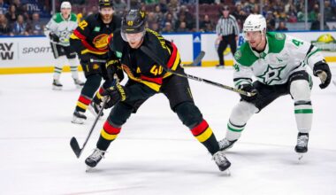 Pettersson returns to regular deployment for Canucks vs. Stars
