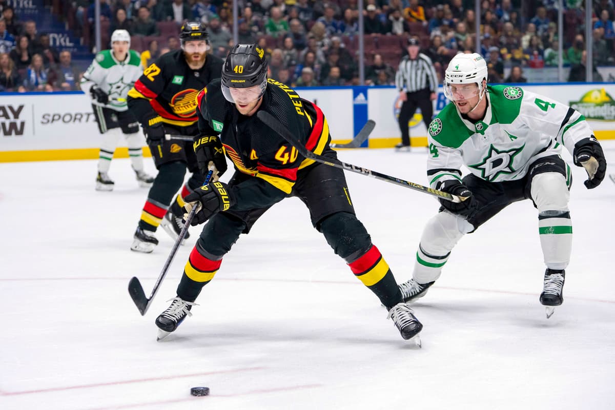 Pettersson returns to regular deployment for Canucks vs. Stars