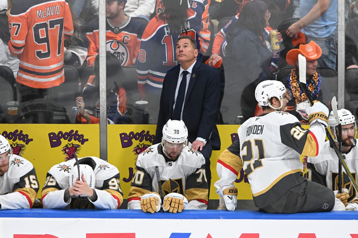 Cassidy’s ‘frayed relationship’ with Golden Knights players began in Oilers’ playoff series