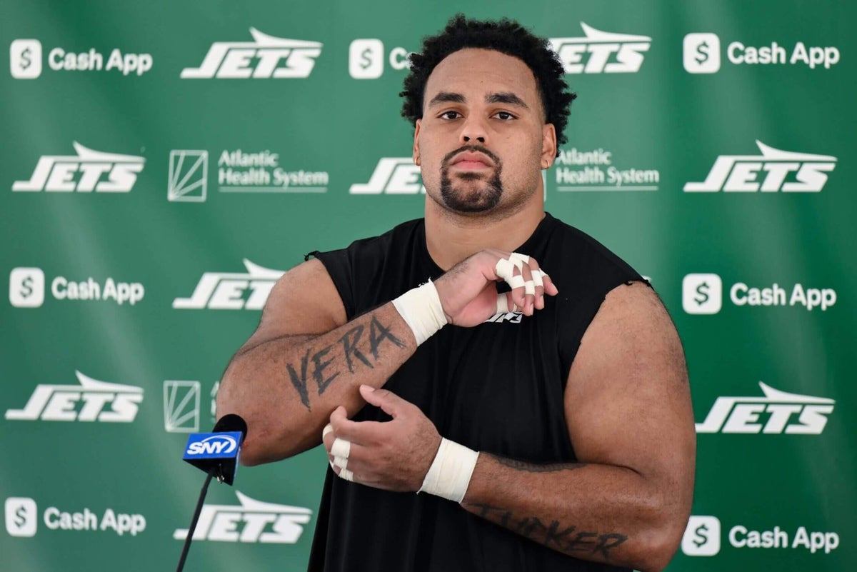 Patriots agree to deal with high-risk, high-reward Jets guard Alijah Vera-Tucker: Source