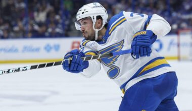 Blues trade Justin Faulk to Red Wings for 1st- and 3rd-round picks, prospect Dmitri Buchelnikov