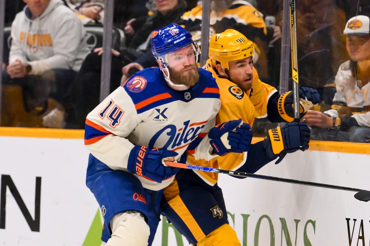 Oilers begin four-game homestand vs Nashville Predators