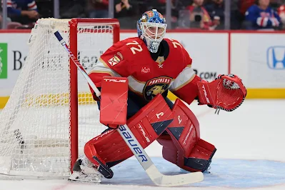 Florida Panthers goalie Sergei Bobrovsky